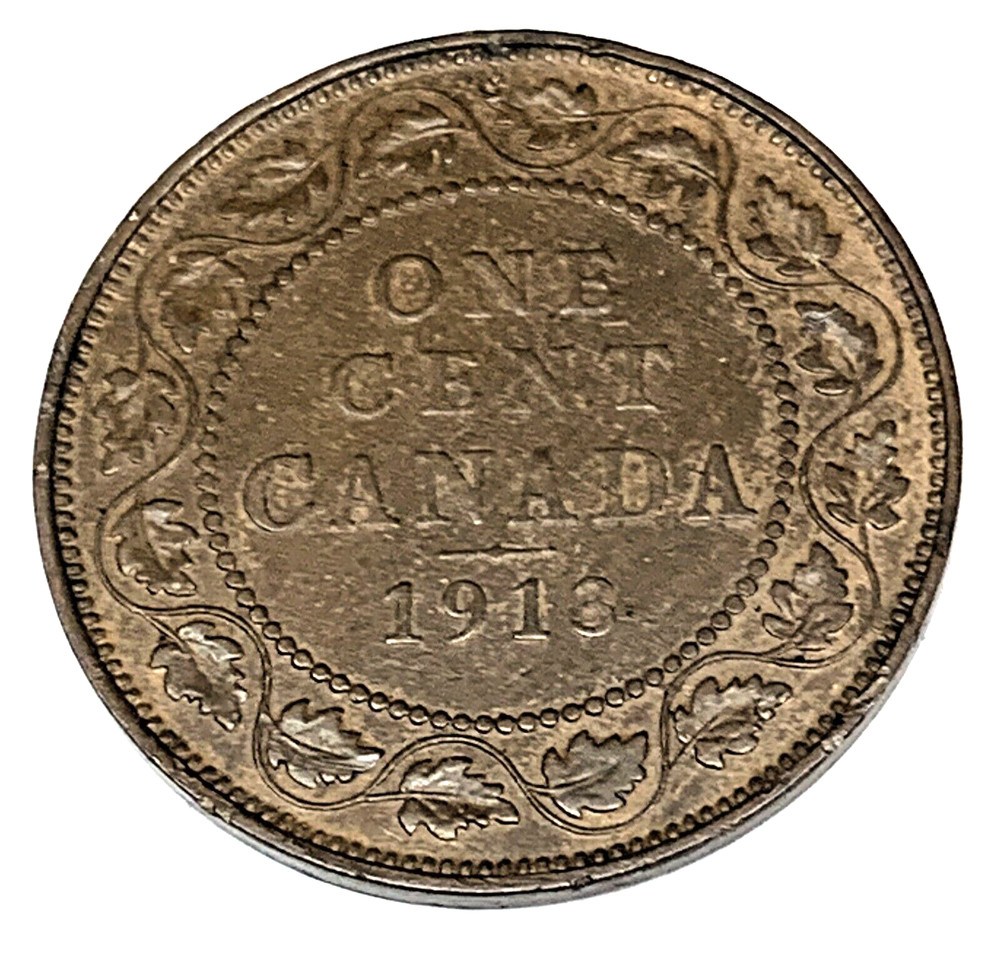 # C8672     CANADA   COIN,   LARGE CENT   1913