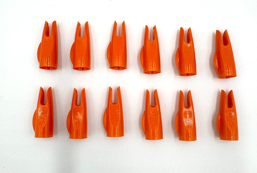 Bohning Classic Nocks 5/16 Orange, 100 pack