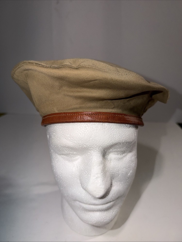 military beret, khaki Hat Size 57