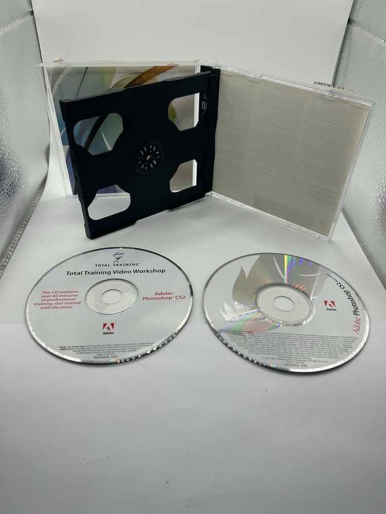 Adobe PhotoShop CS2 Macintosh 1 CD + 1 Training Video CD