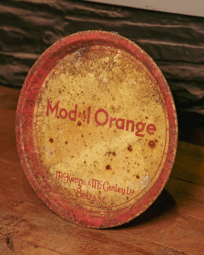 Model Orange Belfast Tray [w860]