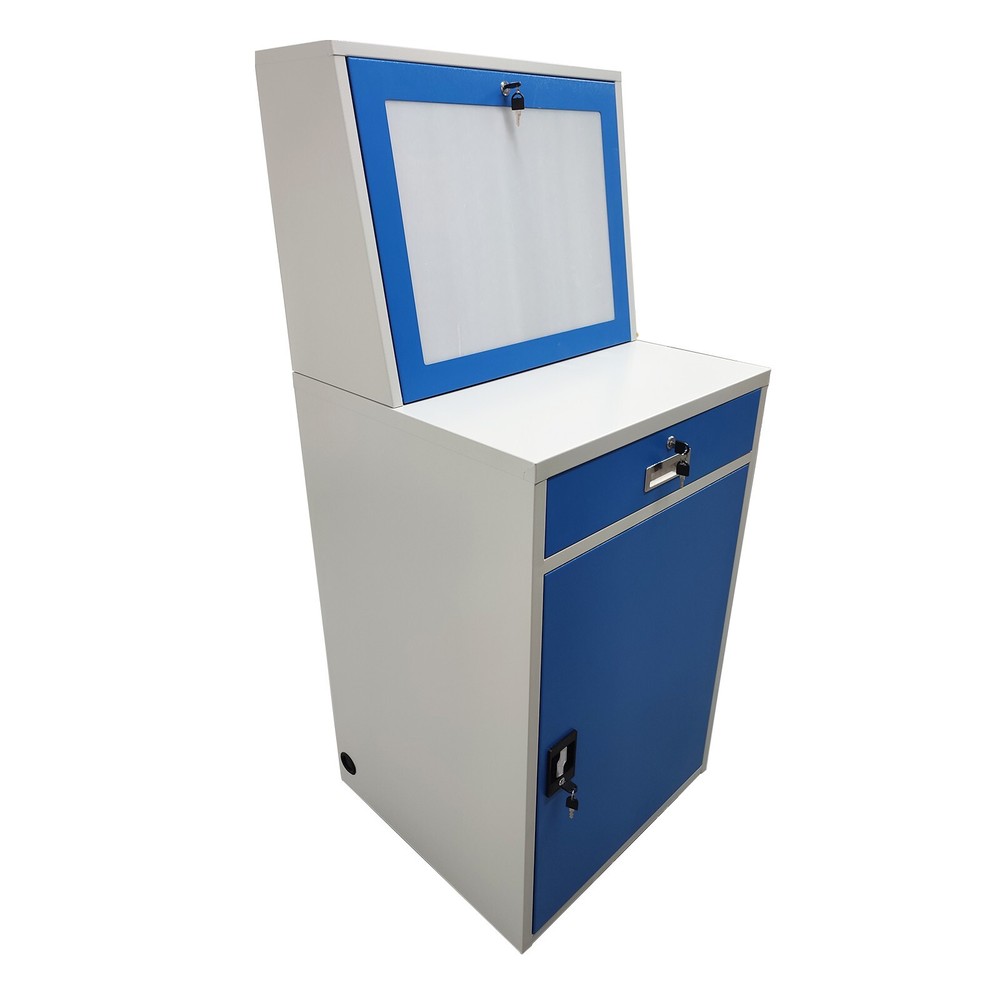 Industrial Computer Mobile Dustproof Anti-theft Cabinet Computer Security Cabine