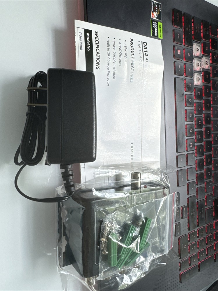 Northern 4 Channel Video Distribution Amplifier | DA14
