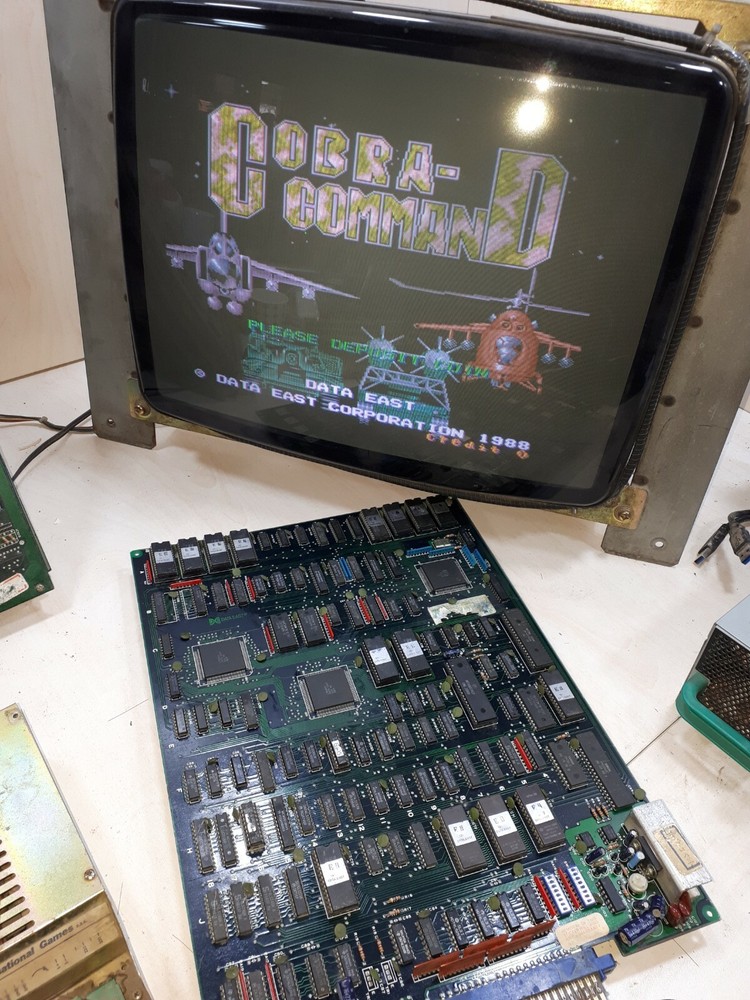 Cobra Command by Data East   working  JAMMA PCB