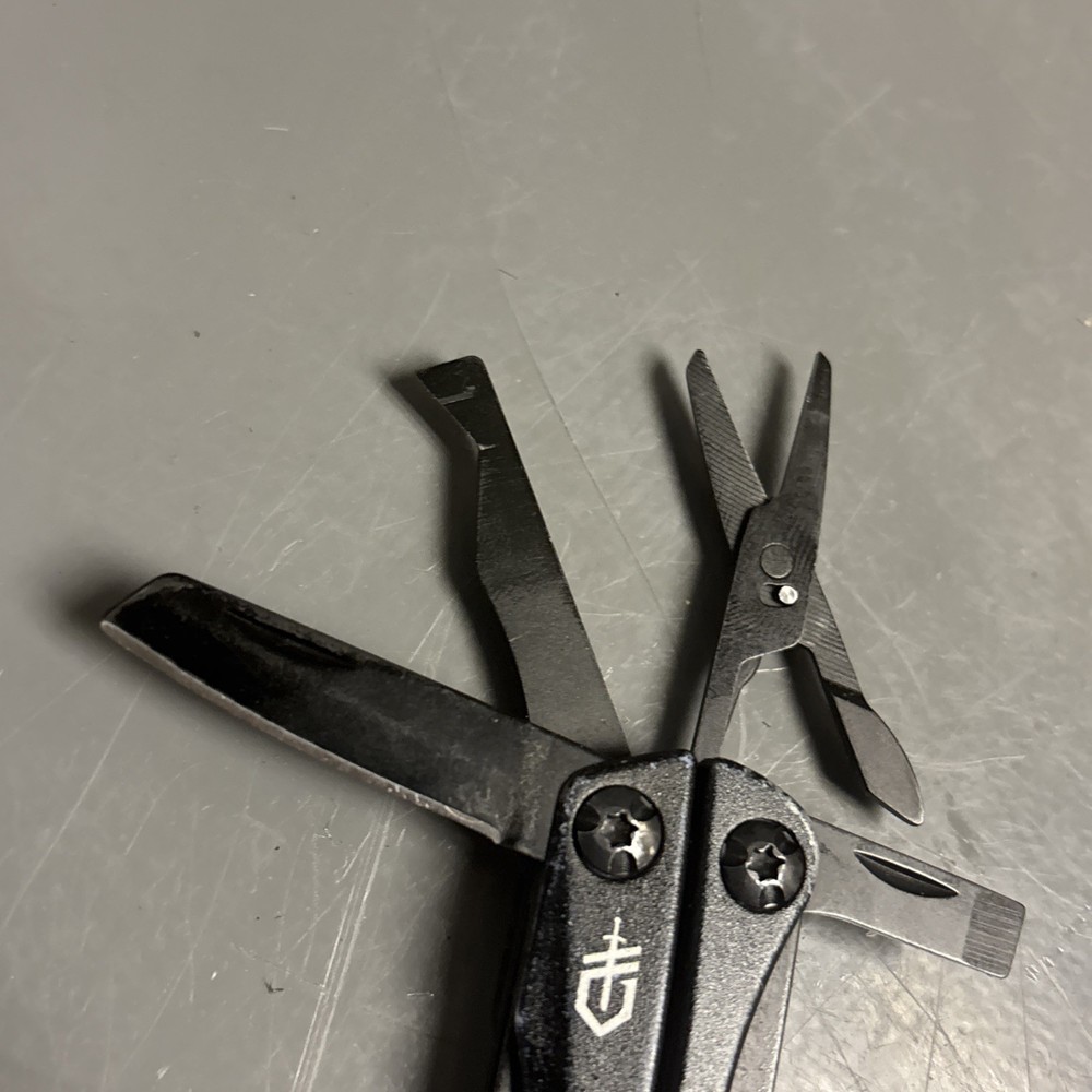 Gerber Dime Pocket Knife Keychain Multi-Tool - Black