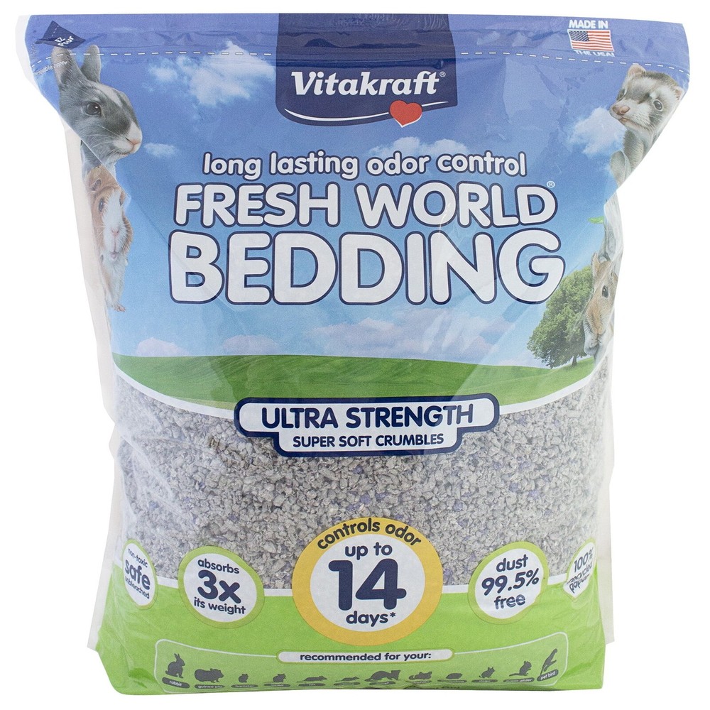 Bedding for Small Animals Ultra Strength 2130 cu. in Biodegradable & Compostable