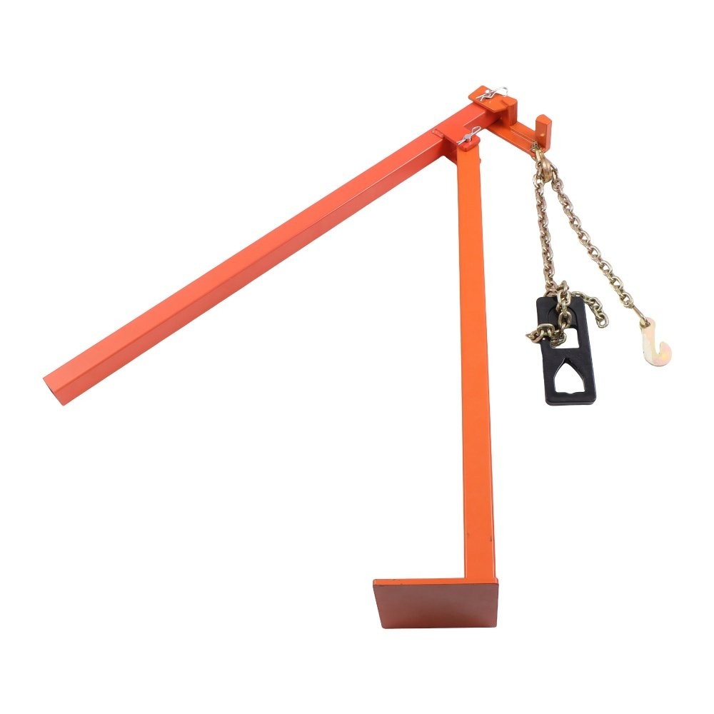 36" T Post Puller Heavy Fence Post Puller W/ Puller Plate & 47" Lifting Chain