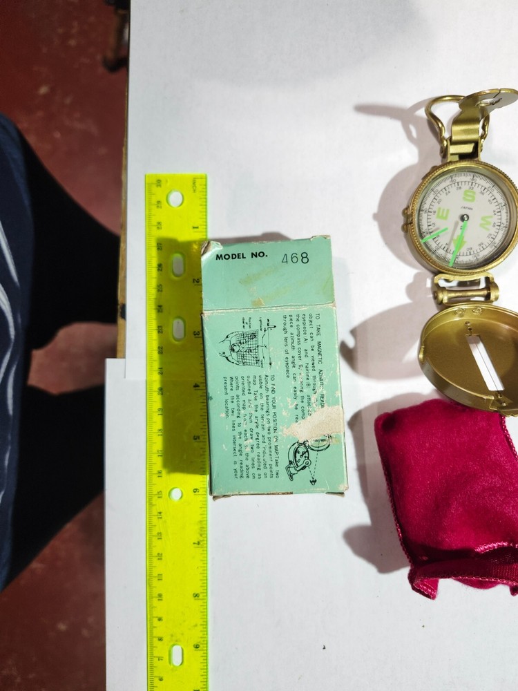 Lensatic Compass Model No. 468 Nice