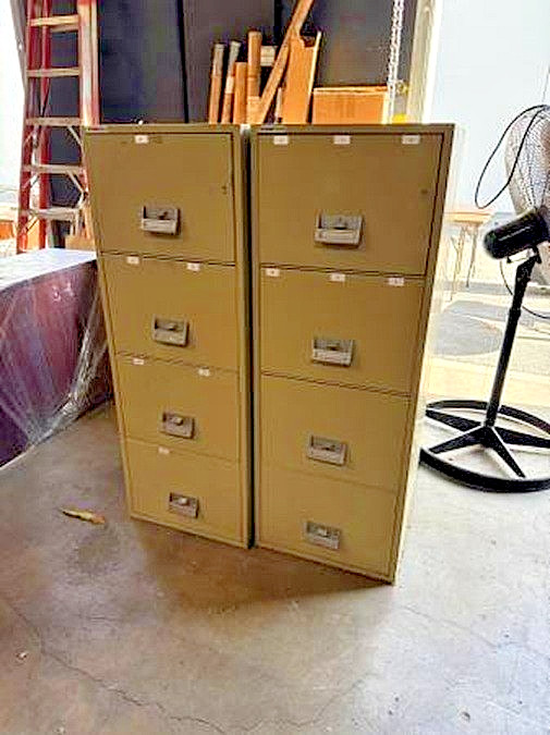 Schwab1000 Fireproof Filing cabinets.