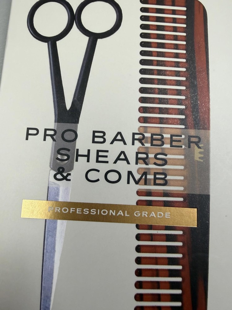 Cremo Pro Barber Shears & Comb Professional Grade