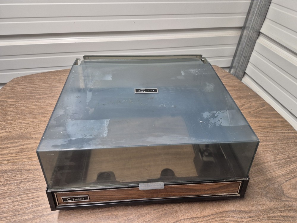 Garrard Plastic Base And Dustcover B2