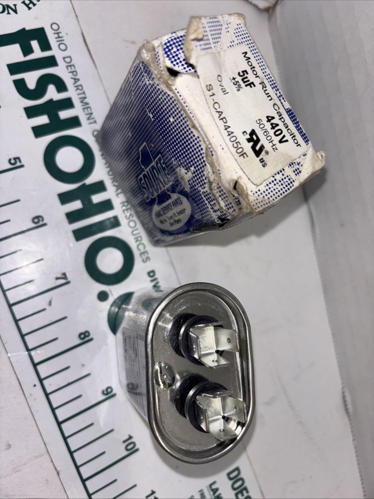 SOURCE1 S1-CAP44050F MOTOR RUN OVAL CAPACITOR