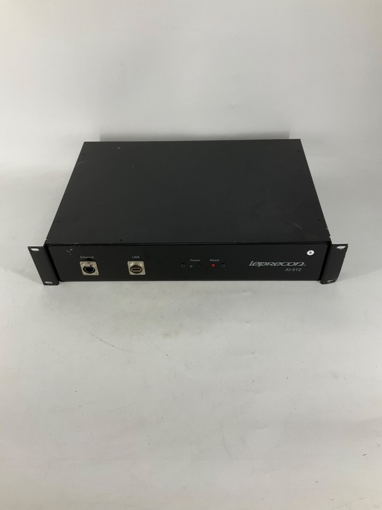Leprecon AI-512 Arch Interface Advanced Features Rack Mount #90-03-5602 UNTESTED