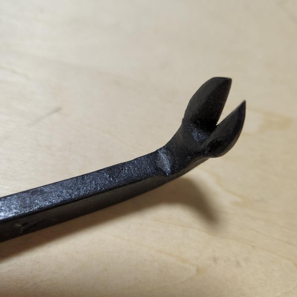 Kajitora small crowbar 7 sun carpenter tool antique renovation chisel chisel