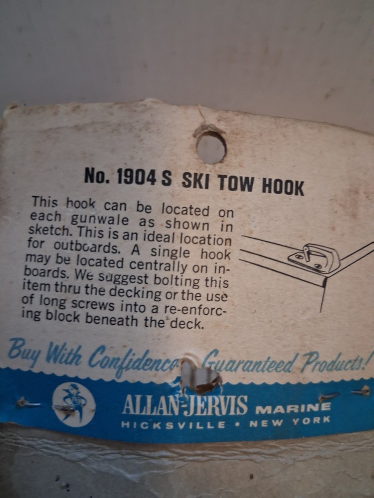 Allan Jervis Ski Tow Hook