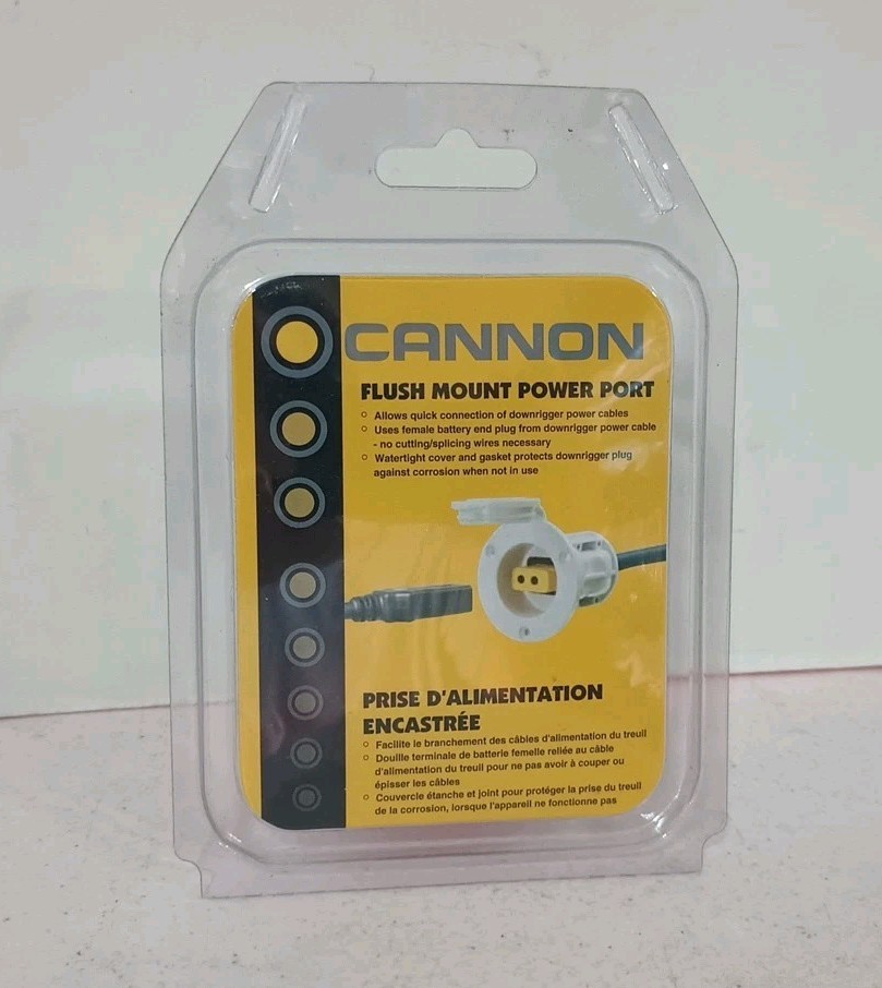 Cannon Flush Mount Power Port (White) new