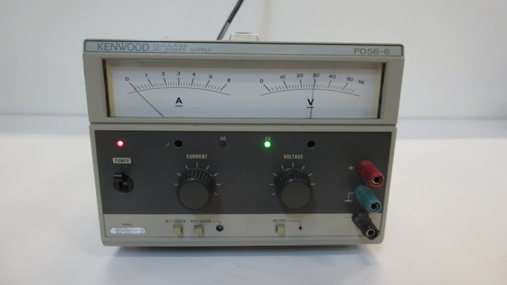 KENWOOD PD56-6 REGULATED DC POWER SUPPLY