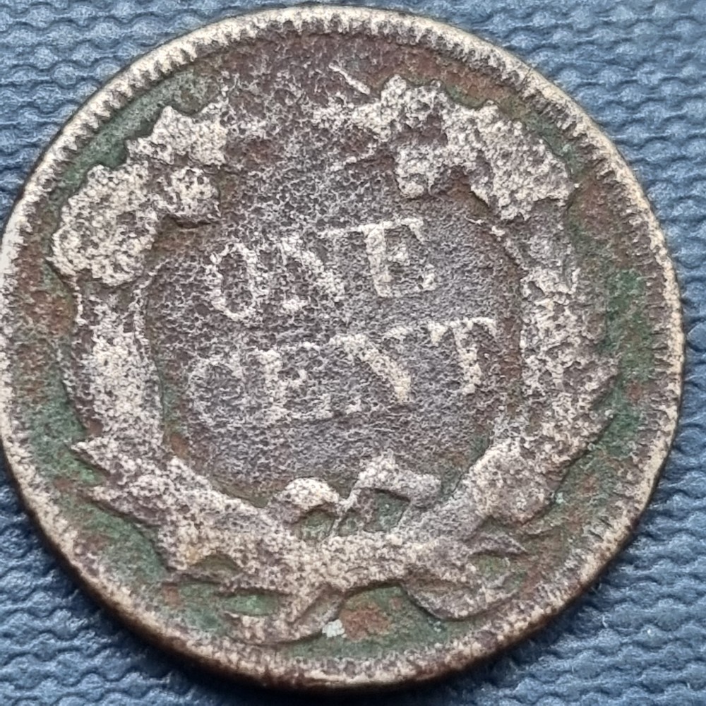1858 Flying Eagle Cent 1c Circulated Details #101126