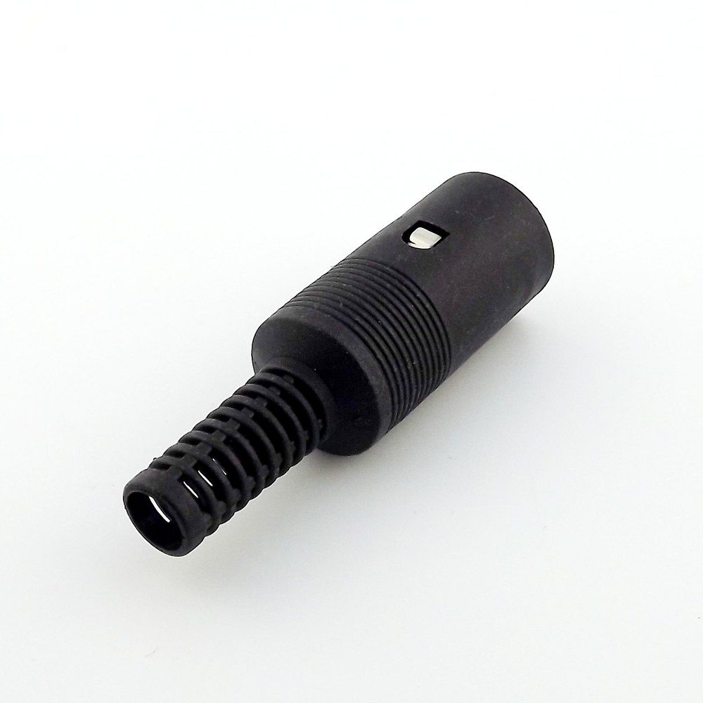 1pcs 3 PIN DIN Female Jack Cable Connector 3 Pin With Plastic Handle