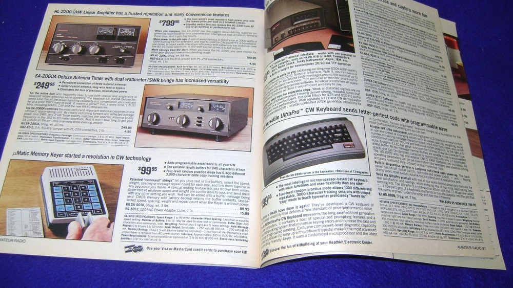 Nice Heathkit Catalog Spring 1984 #865R BIN $19.95 SHIPPED