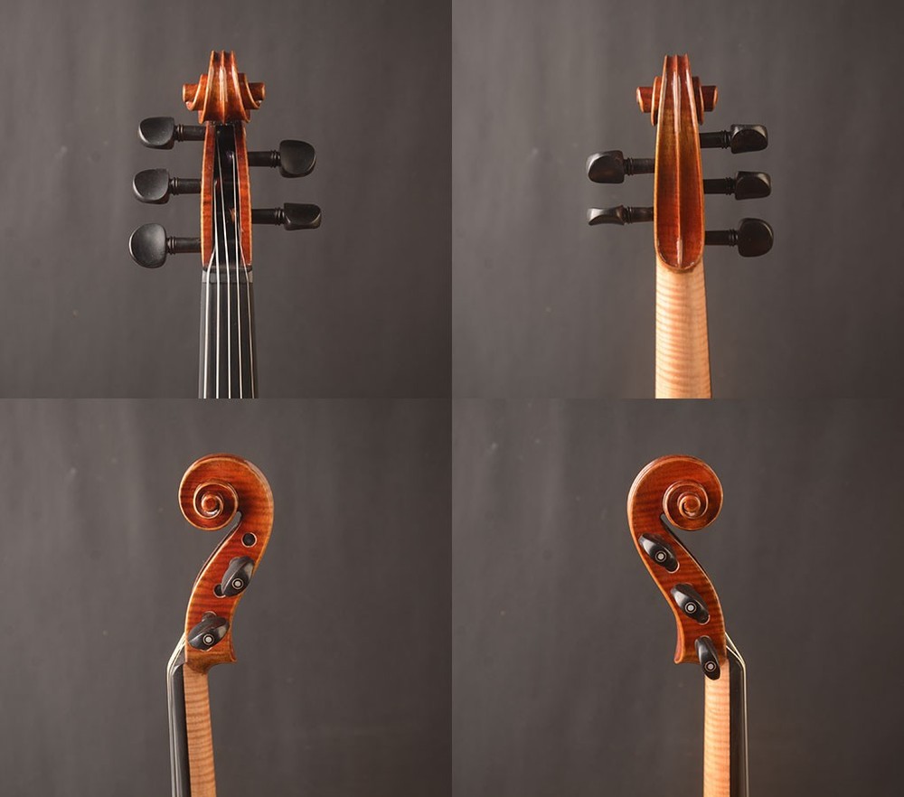 Five Strings ! Best Model,Strad Style 4/4 Violin ,Wide fingerboard