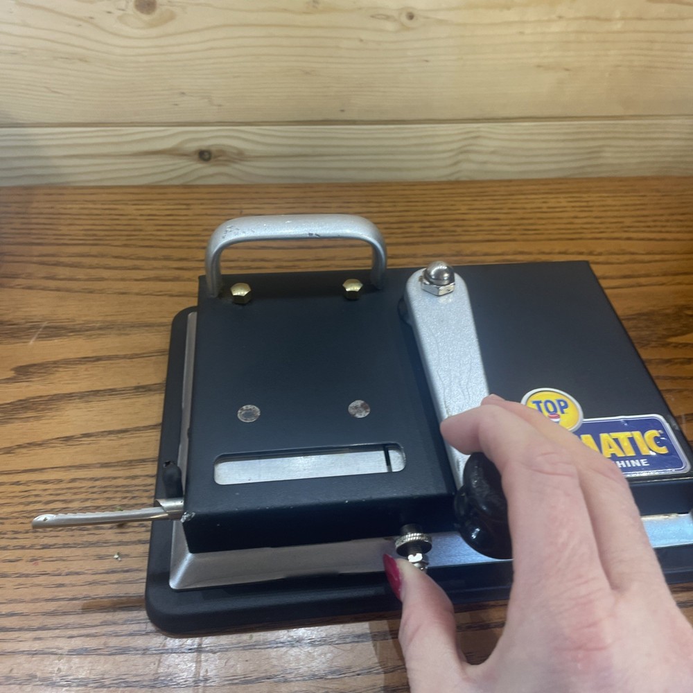 Top-O-Matic Cigarette Rolling Machine