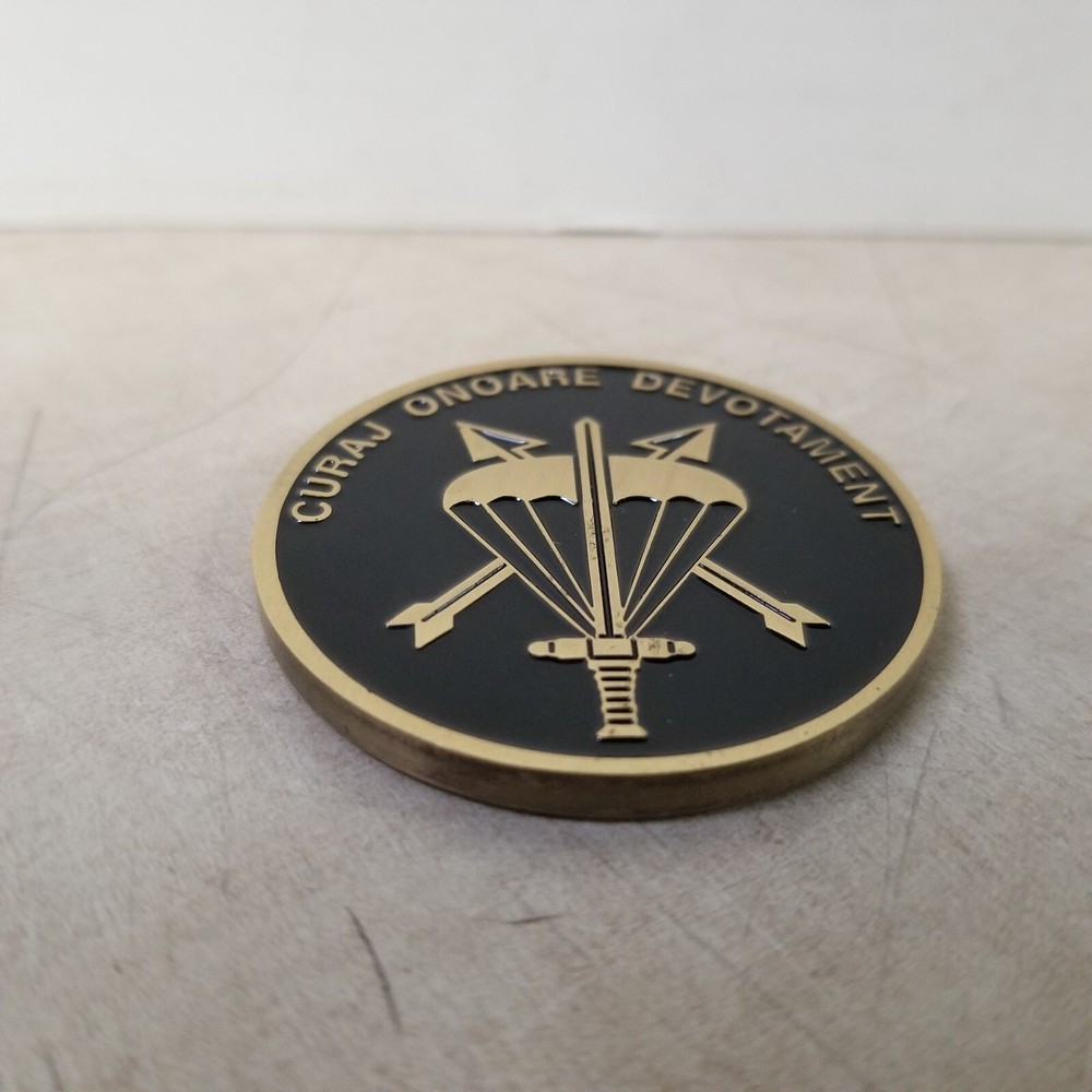 Challenge Coin Curaj Onoare Devotament Batalionul 53