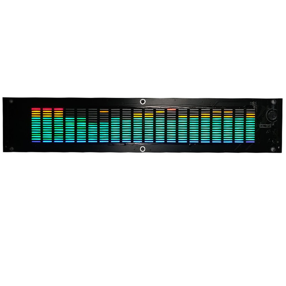 Stereo VU Meter Indicator Music Spectrum Analyzer 20 Segment LED Level Display