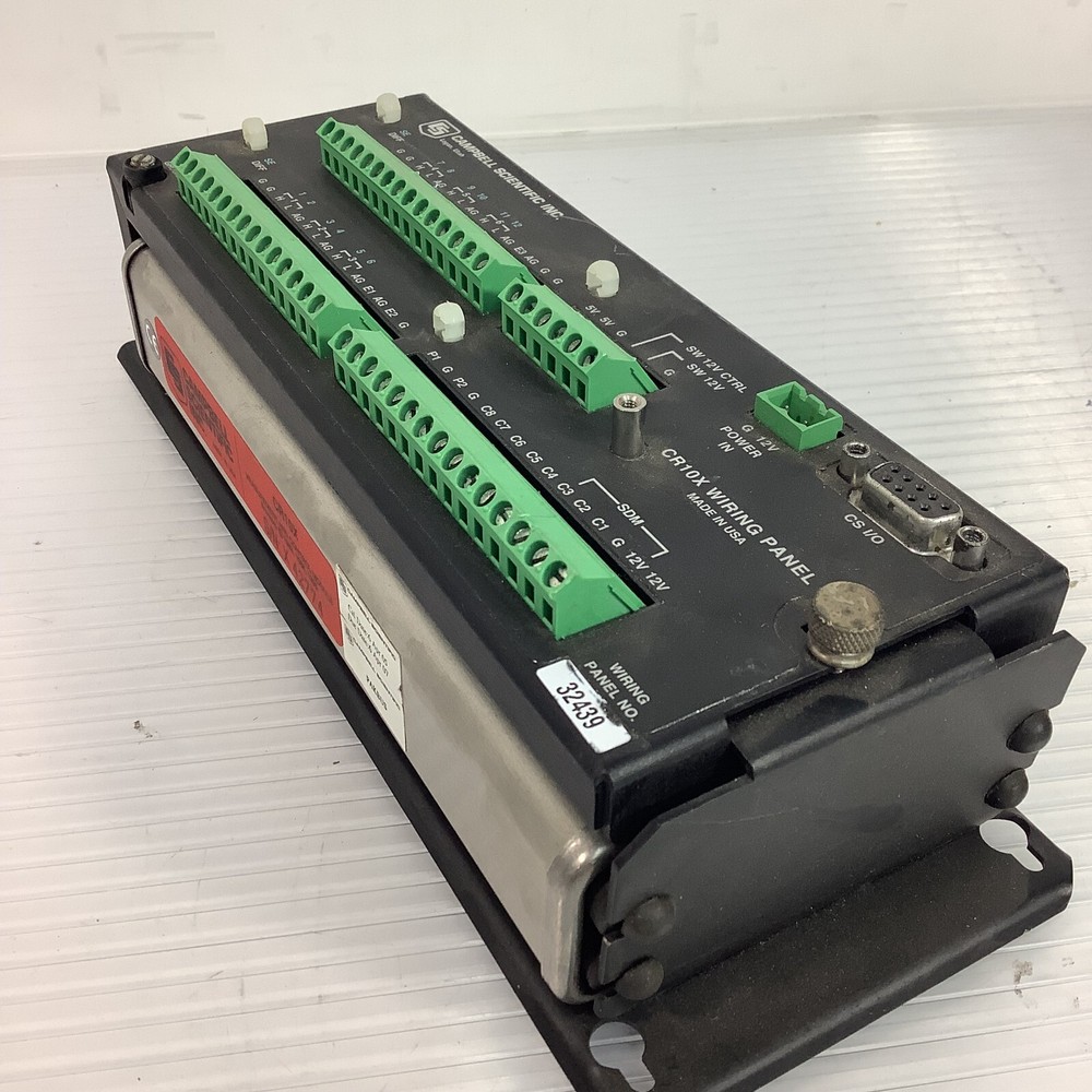 Campbell Scientific CR10X With Wiring Panel