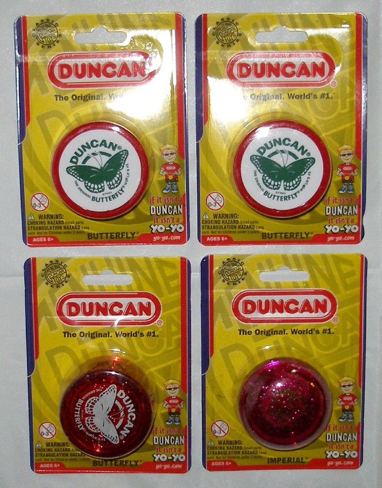DUNCAN BUTTERFLY IMPERIAL YO-YO X4