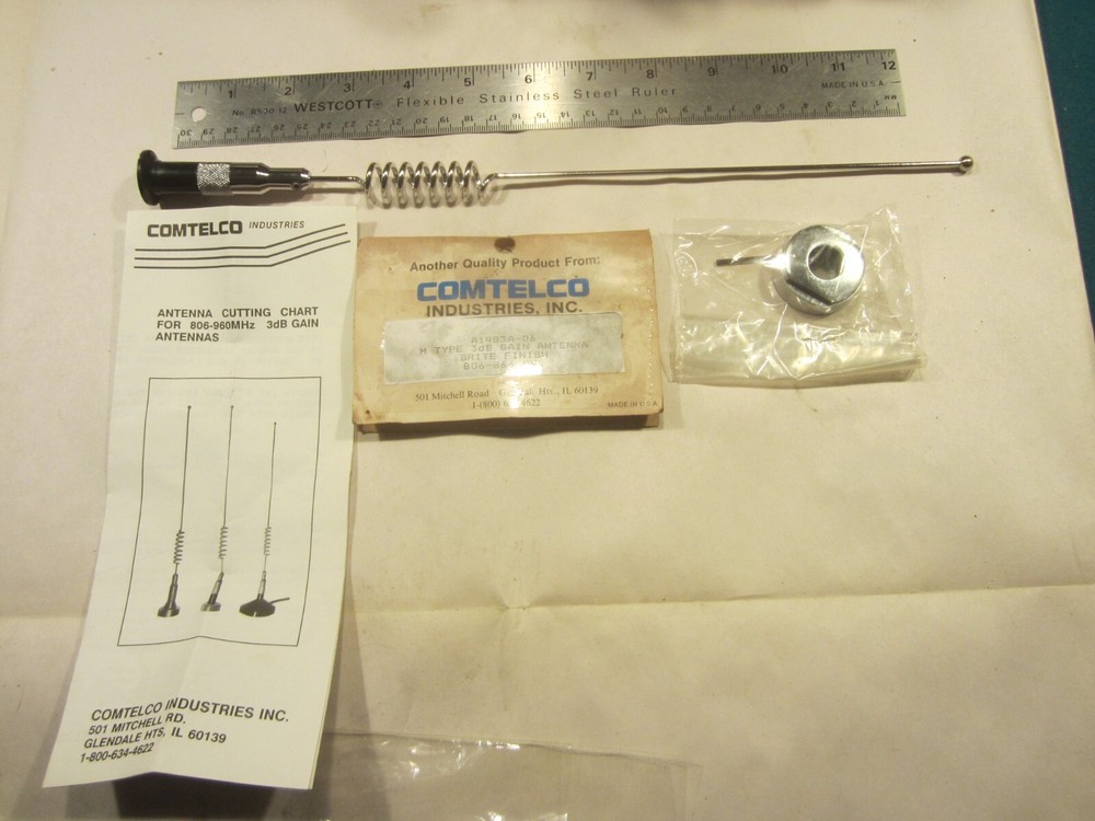Comtelco 806-960 MHZ 3dB Gain A1483A-06 Antenna