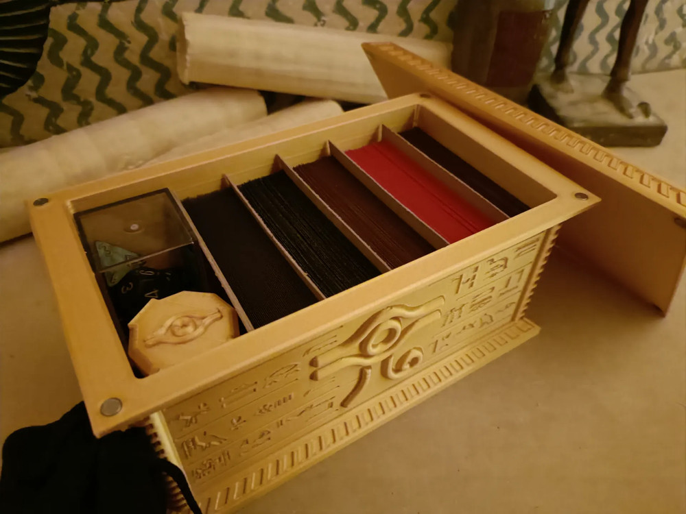 Millennium Sarcophagus (YU-GI-OH Deckbox) - Millenium YuGiOh Deck Box