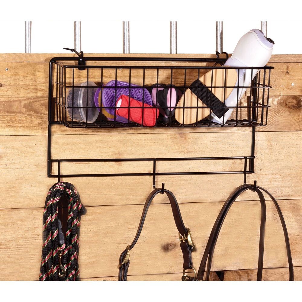 Easy-Up Basket & Tack Rack | Organize Your Stall with Style & Efficiency