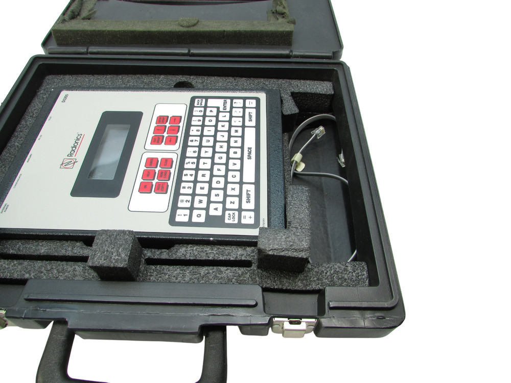 Radionics D5200 Alarm Programmer W/ Case No Manual