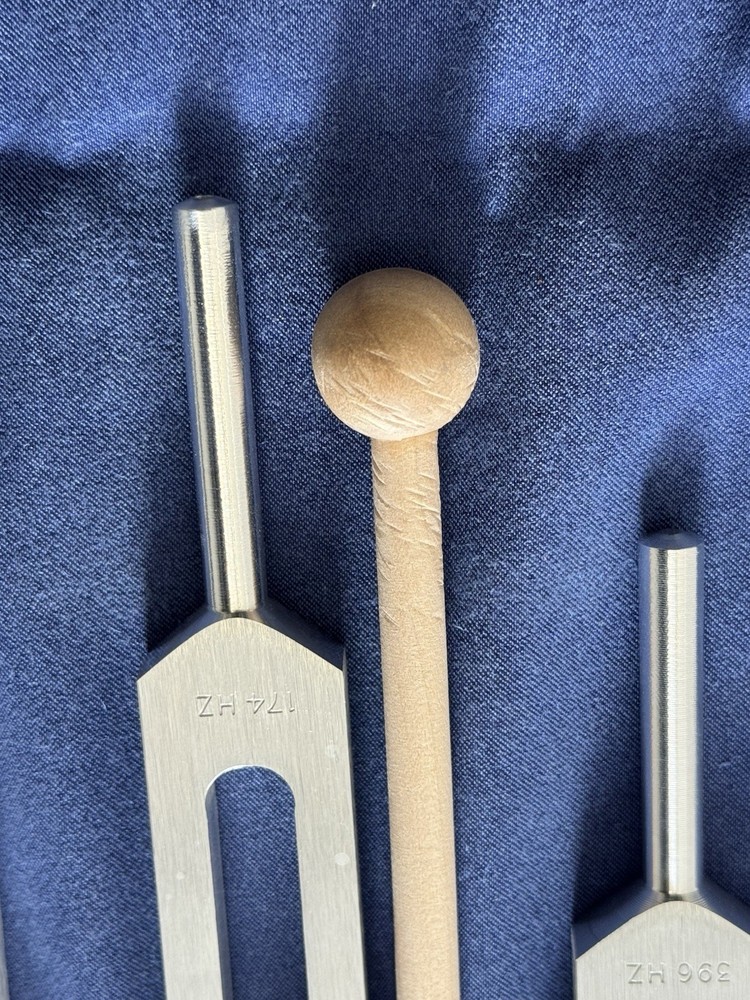 Omnivos 9 Sacred Solfeggio Tuning Fork Set