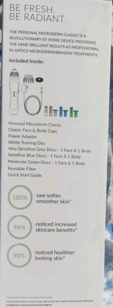PMD Personal Microderm Microdermabrasion Machine with Kit