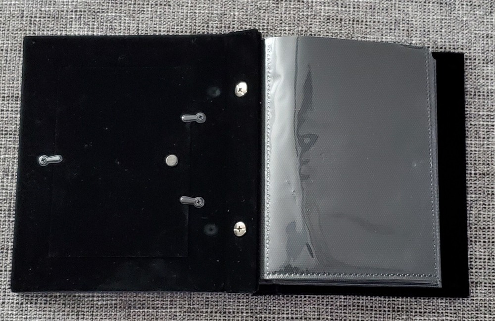 Things Remembered Silver & Blue Framed Picture Album with Monogram