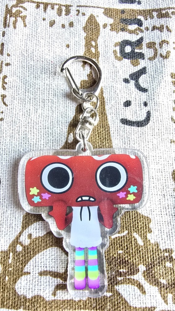 8pcs Set Amine Dandy's World keychain,Keyring/ bag charm/Acrylic Keychains.