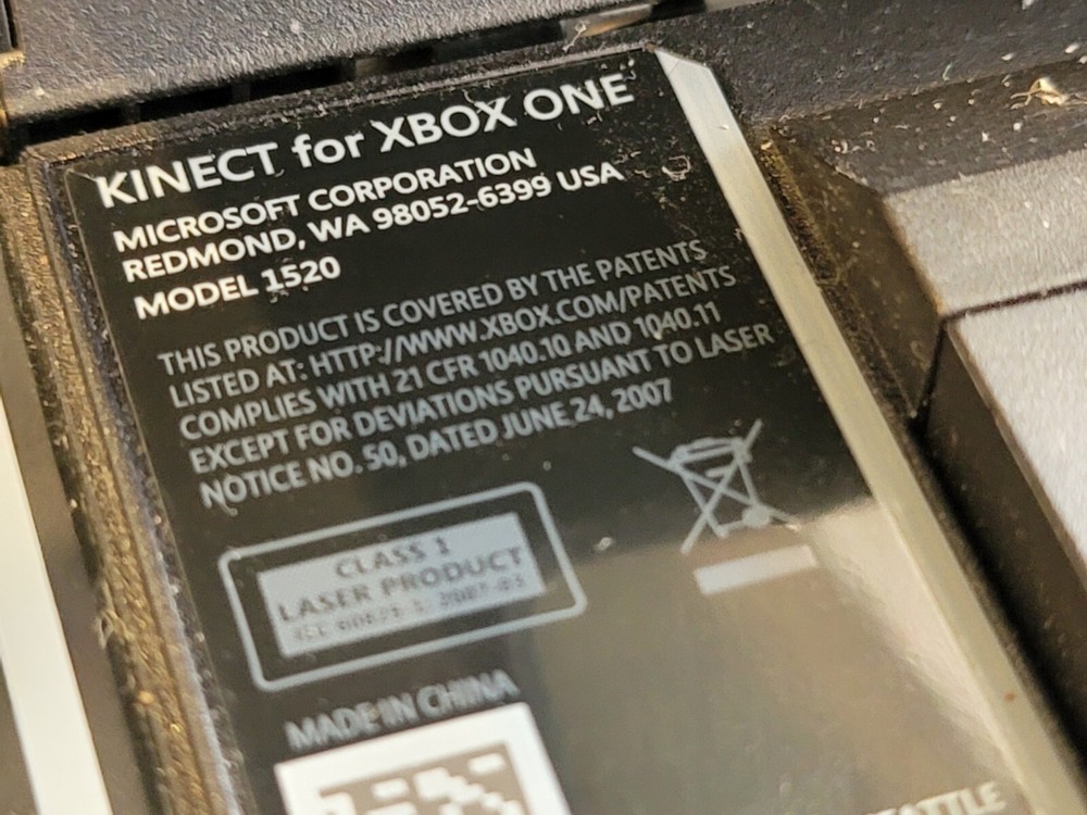 Microsoft Xbox One Kinect Sensor Bar - Black Model 1520 | Works