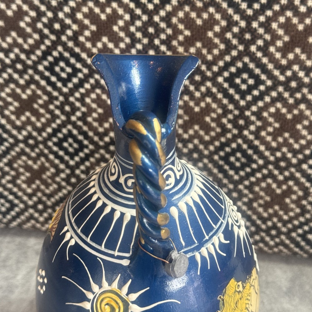 Ancient Greek jug with handle, handmade no 20