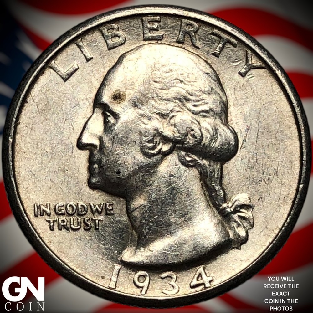 1934 P Washington Quarter Z3939