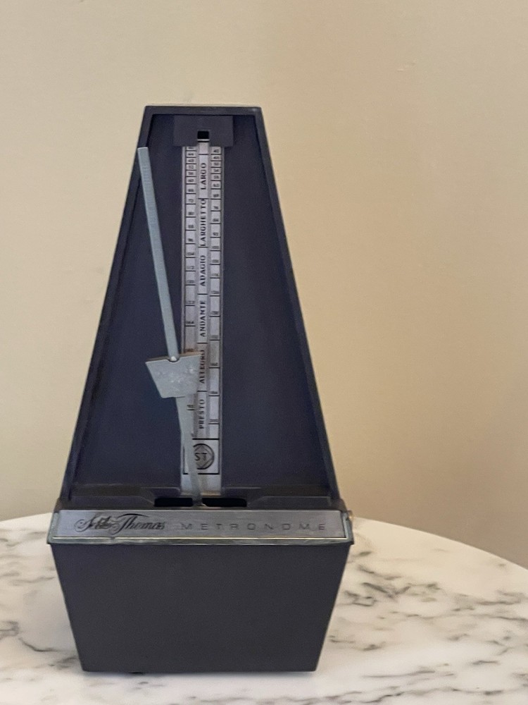 Vintage Seth Thomas Metronome E500-000 Wind Up Works