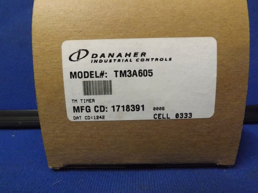 TM3A605 DANAHER ELECTRIC REPEAT CYCLE TIMER