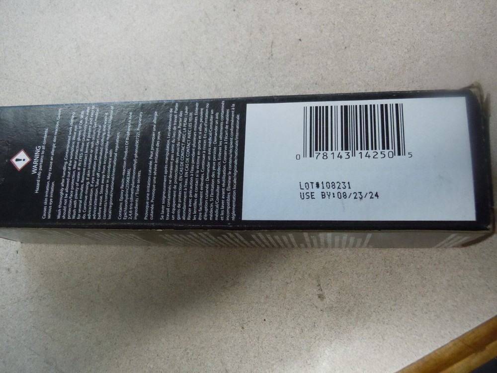 DEVCON 14250 Epoxy Adhesive,Syringe,1:1 Mix Ratio