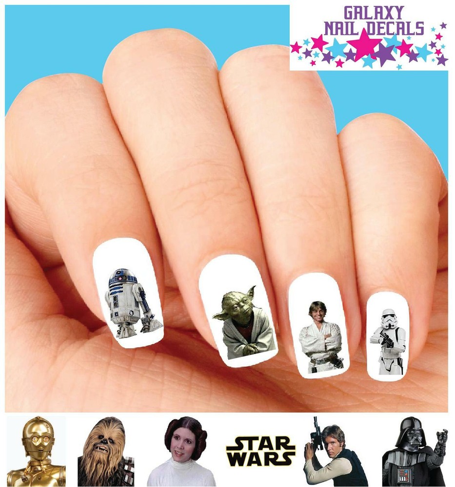 Waterslide Nail Decals - Set of 20 Star Wars Assorted