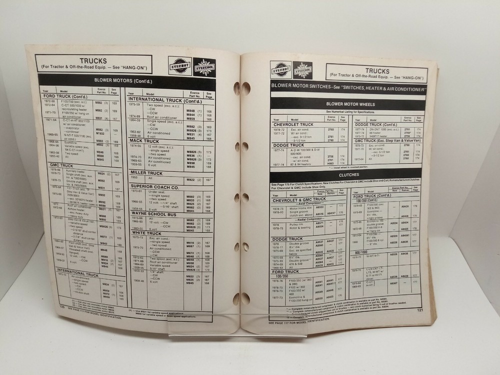 1978-79 EVERCO YEAR AROUND TEMPERATURE CONTROL CATALOG (GOOD+ CLEAN ) (544A)