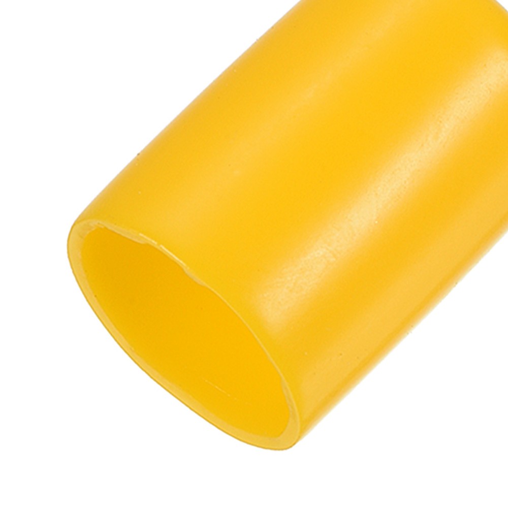 13mm billiard tip cover, 4pcs rubber billiard tool, yellow