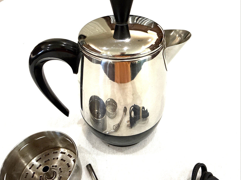 Farberware 134B Superfast Automatic 2-4 Cup Electric Coffee Percolator Complete