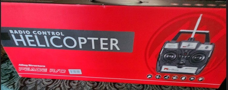 R/C Helicopter and Controller (New)