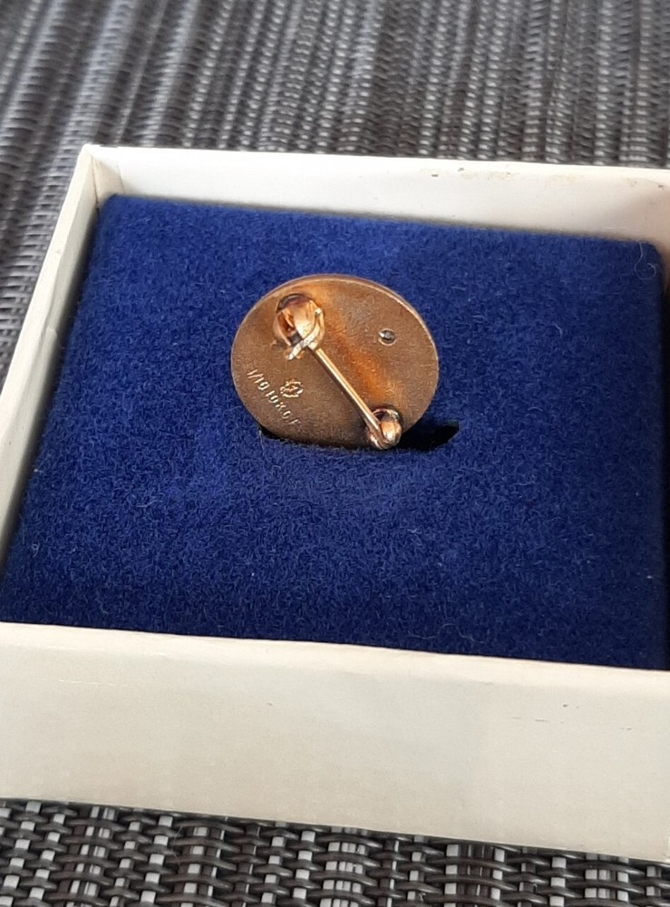 Vintage Grumman Service Pin With Diamond